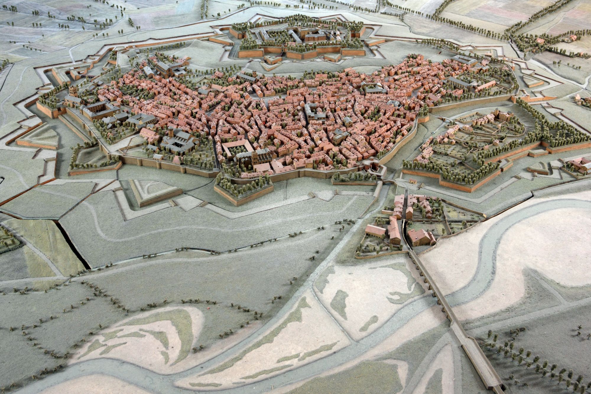 Le plan en relief de Perpignan, 1686