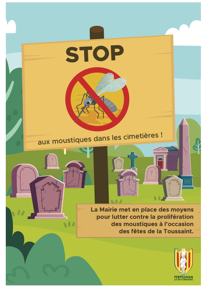 Stop aux moustiques dans les cimetières