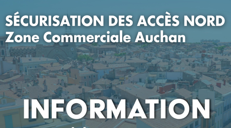 SÉCURISATION DES ACCÈS NORD DE LA ZONE COMMERCIALE AUCHAN