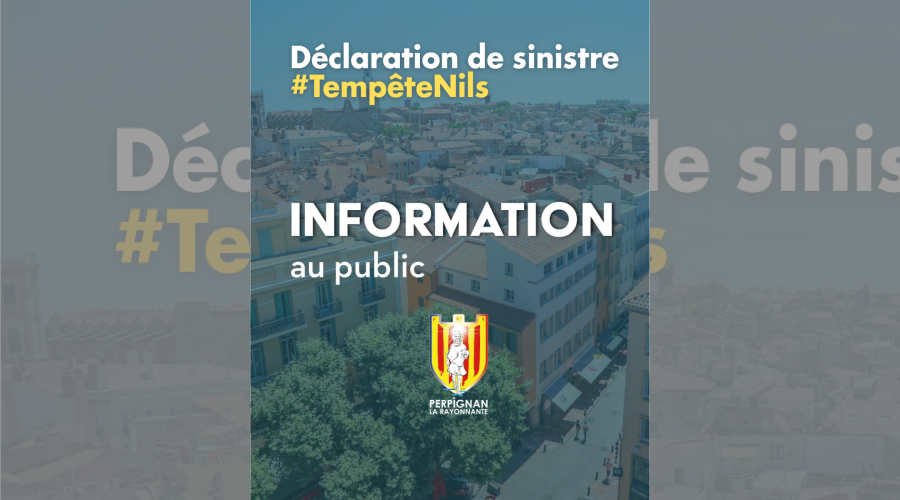 Tempête Nils: Déclaration de sinistre