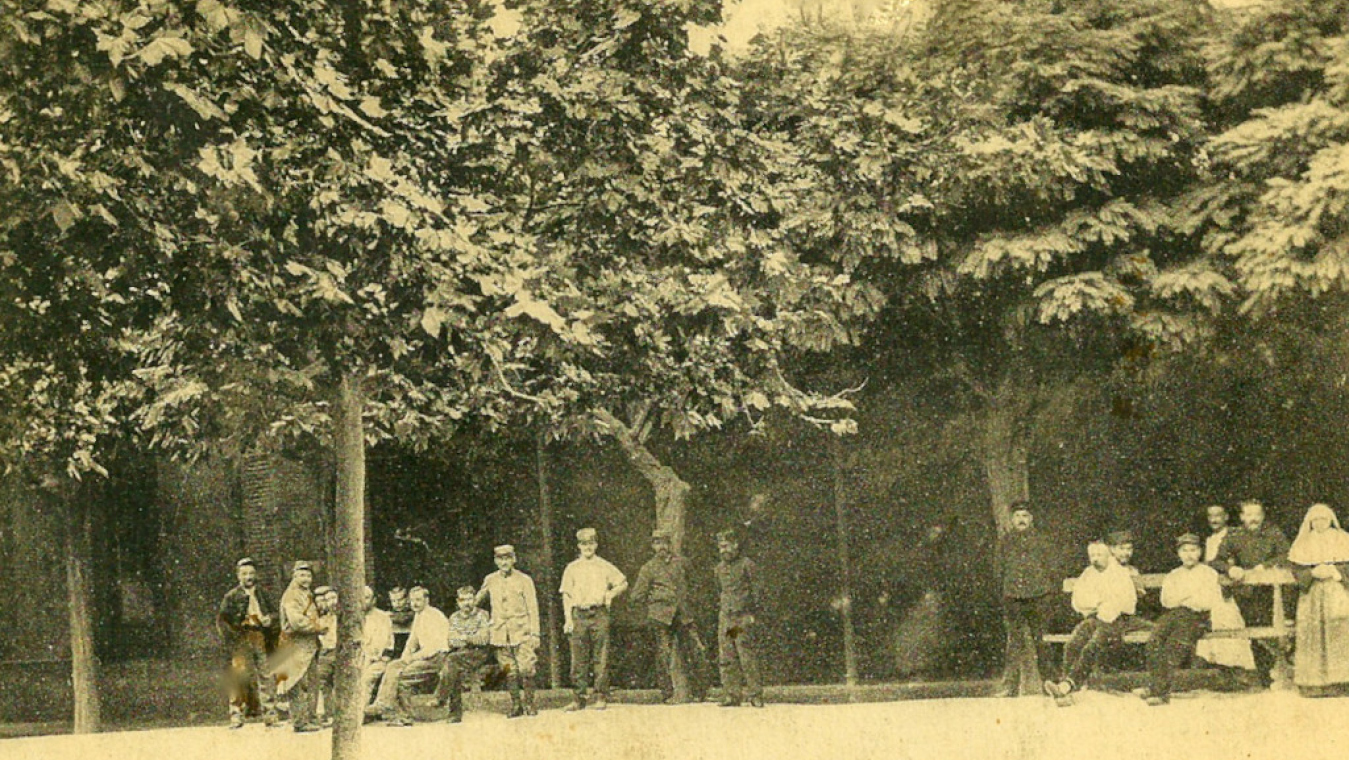 Intérieur de la Miséricorde, route d’Espagne (actuelle avenue Victor Dalbiez), au début du XXe siècle, Coll CCC