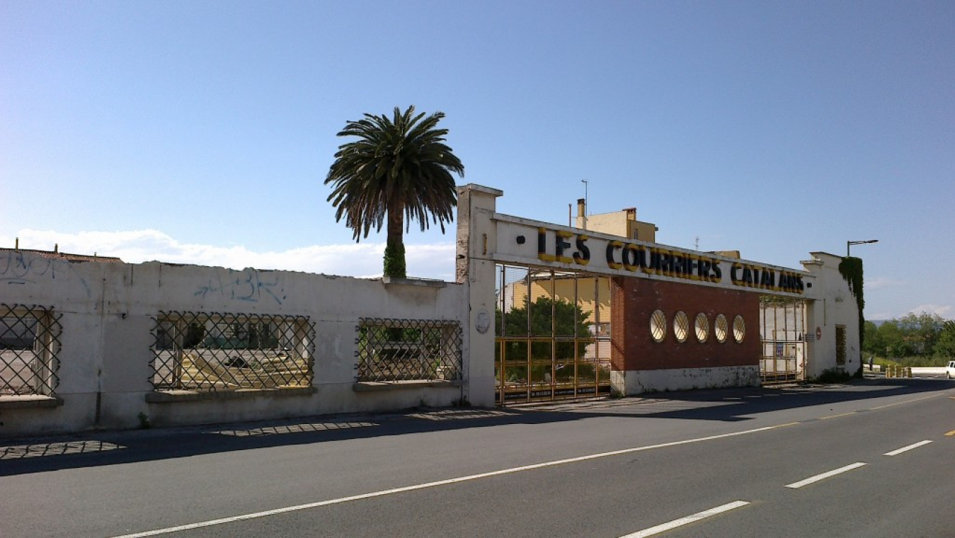 Courriers catalans de Férid Muchir, 1955 (détruits en 2013), 2 boulevard Saint-Assiscle.
