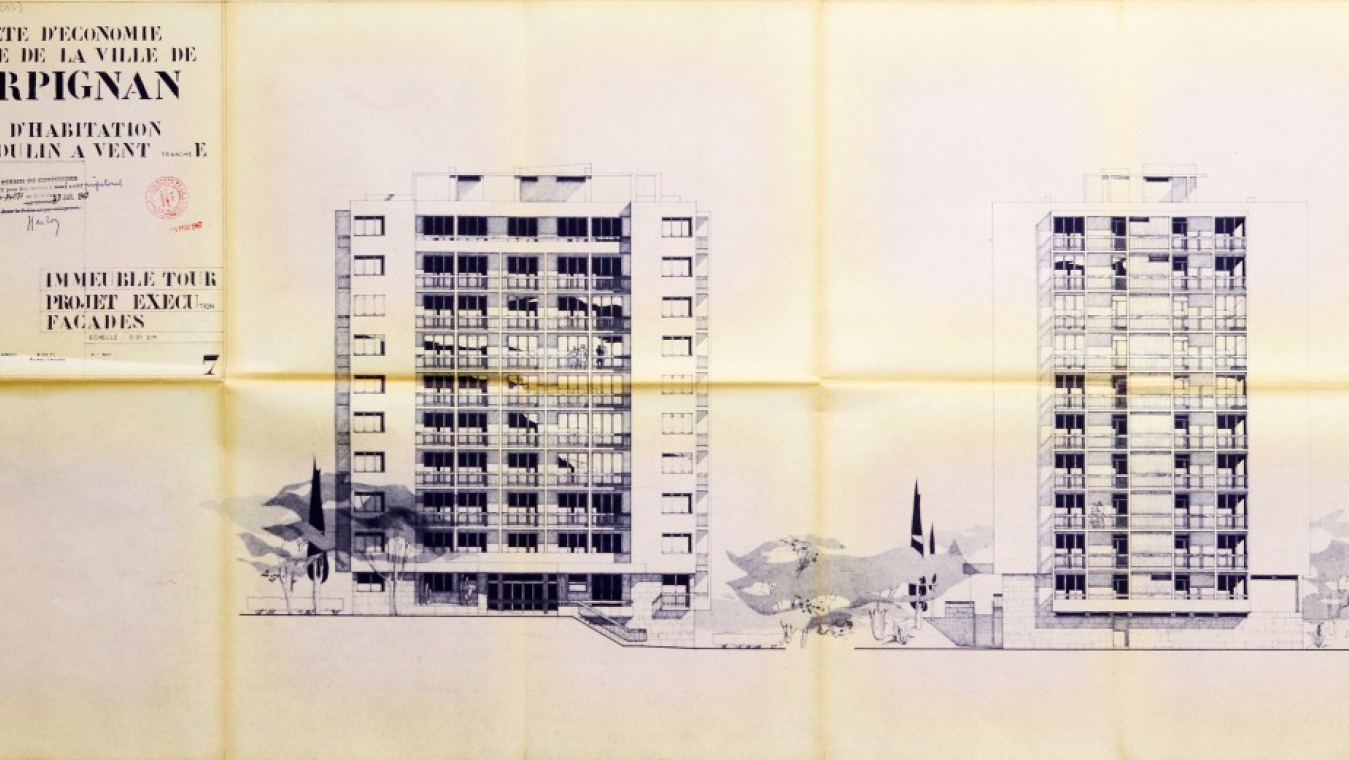 Tour de Joseph Benezet et Jean Bordes, 1967, Moulin-à-Vent.