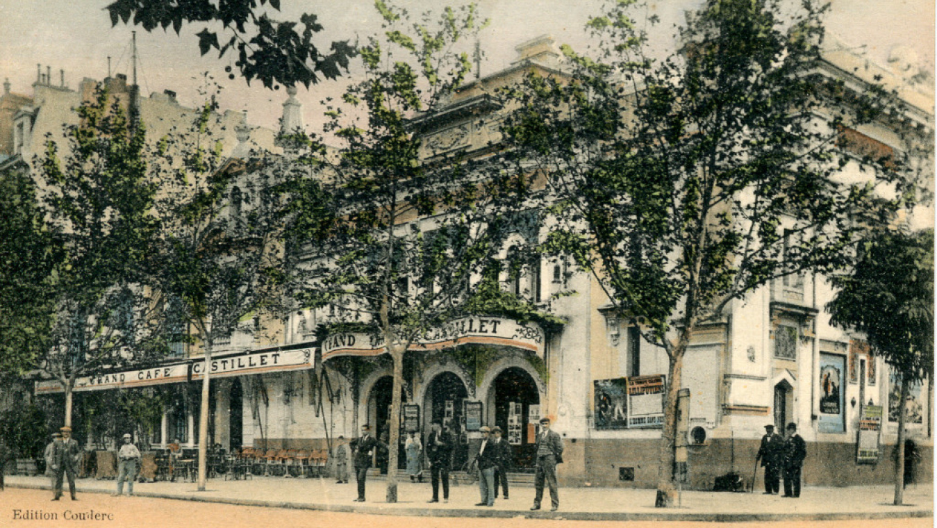 Le cinéma Castillet. (Collection club cartophile catalan)