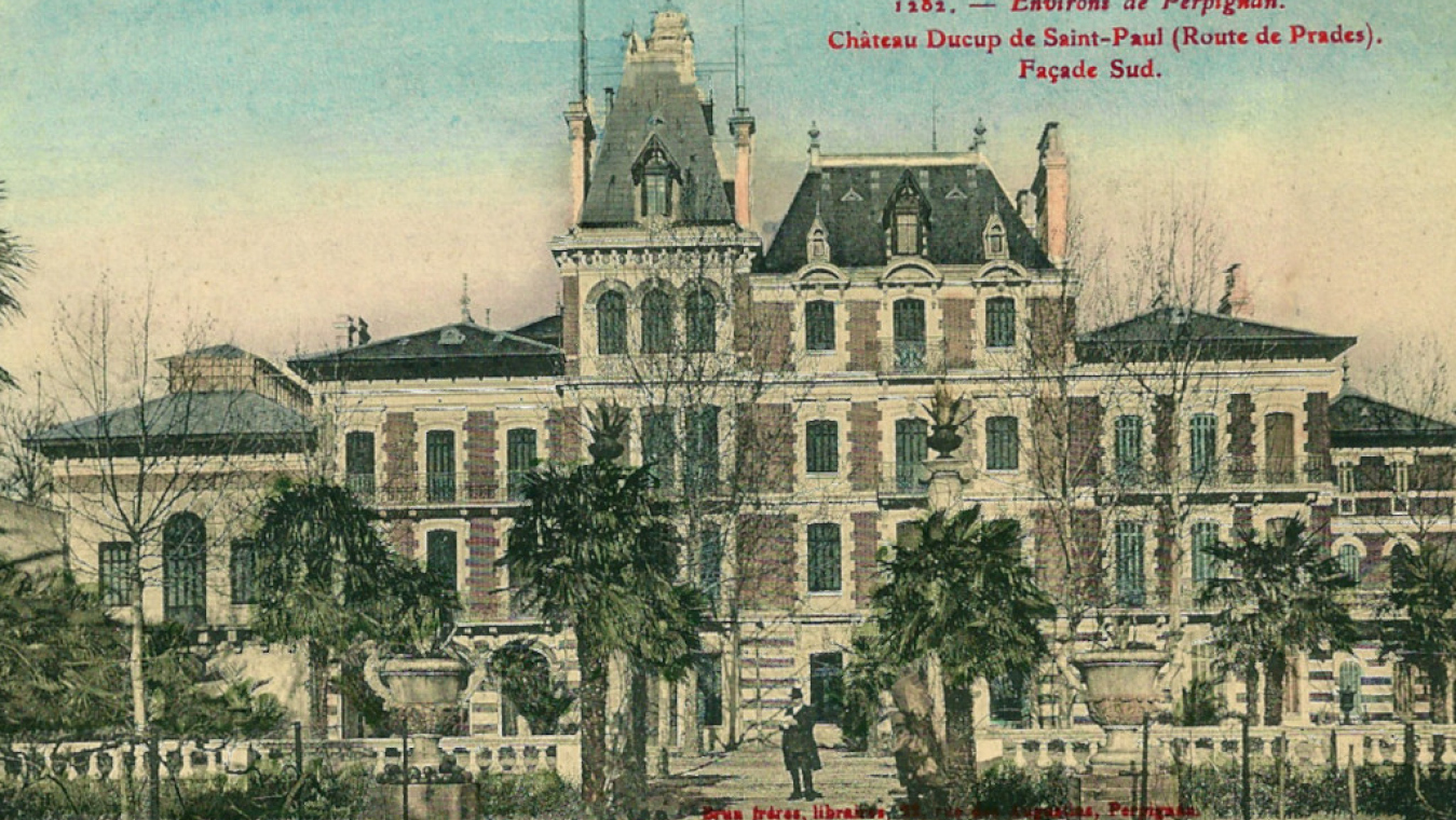Le château du Parc Ducup, hôpital militaire bénévole n°56bis (collection club cartophile catalan)