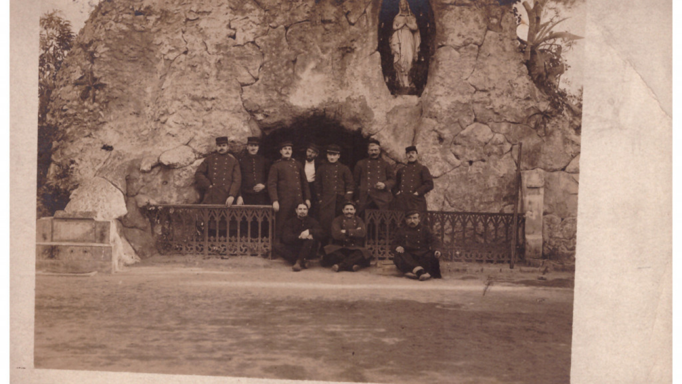 Ancien Collège Saint-Louis de Gonzague (bas Vernet), hôpital complémentaire n°42 (club cartophile catalan)
