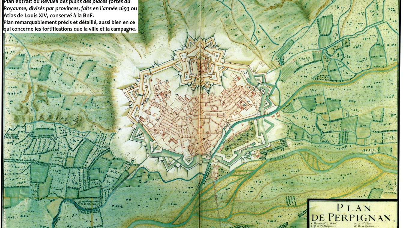 Plan de 1693 · Atlas de Louis XIV