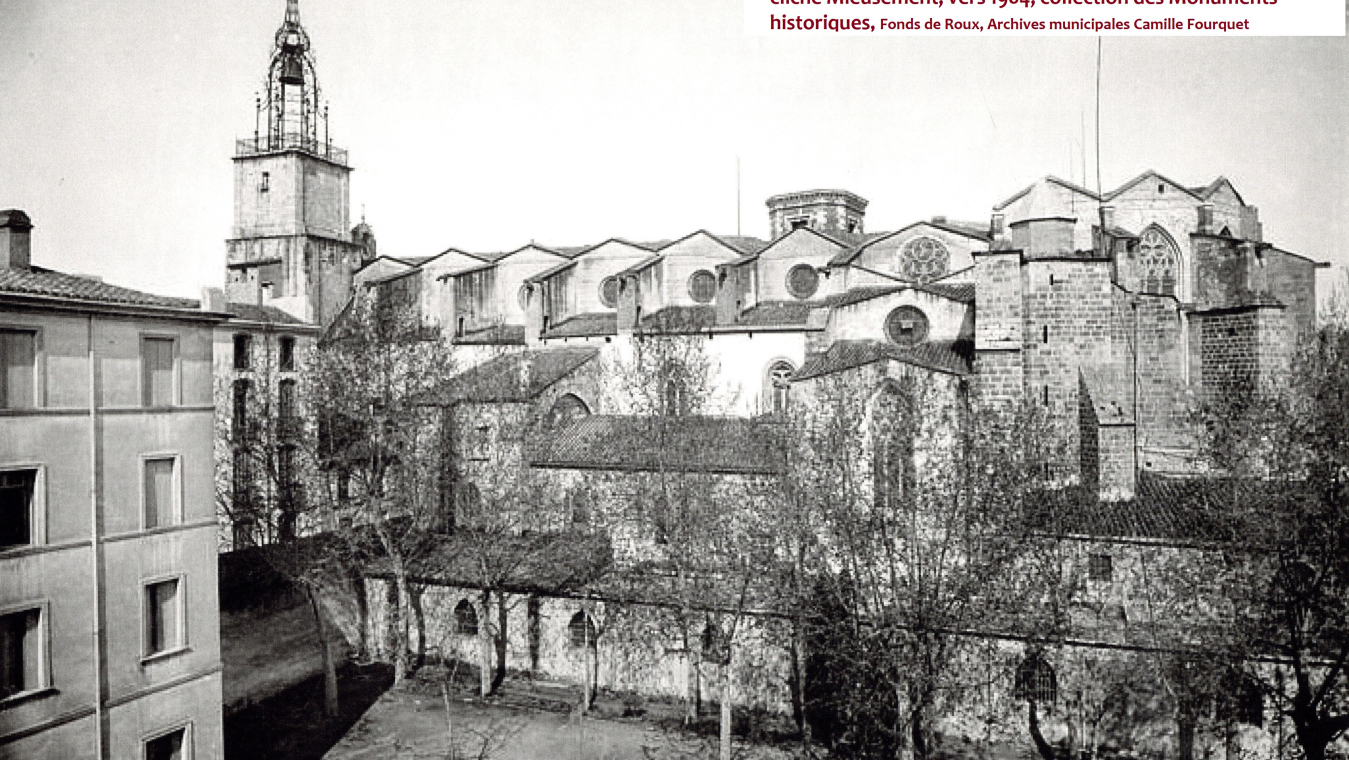 Cliché Mieusement, vers 1904 - Cathédrale St-Jean Baptiste - cloître-cimetière St-Jean (dit Campo Santo)