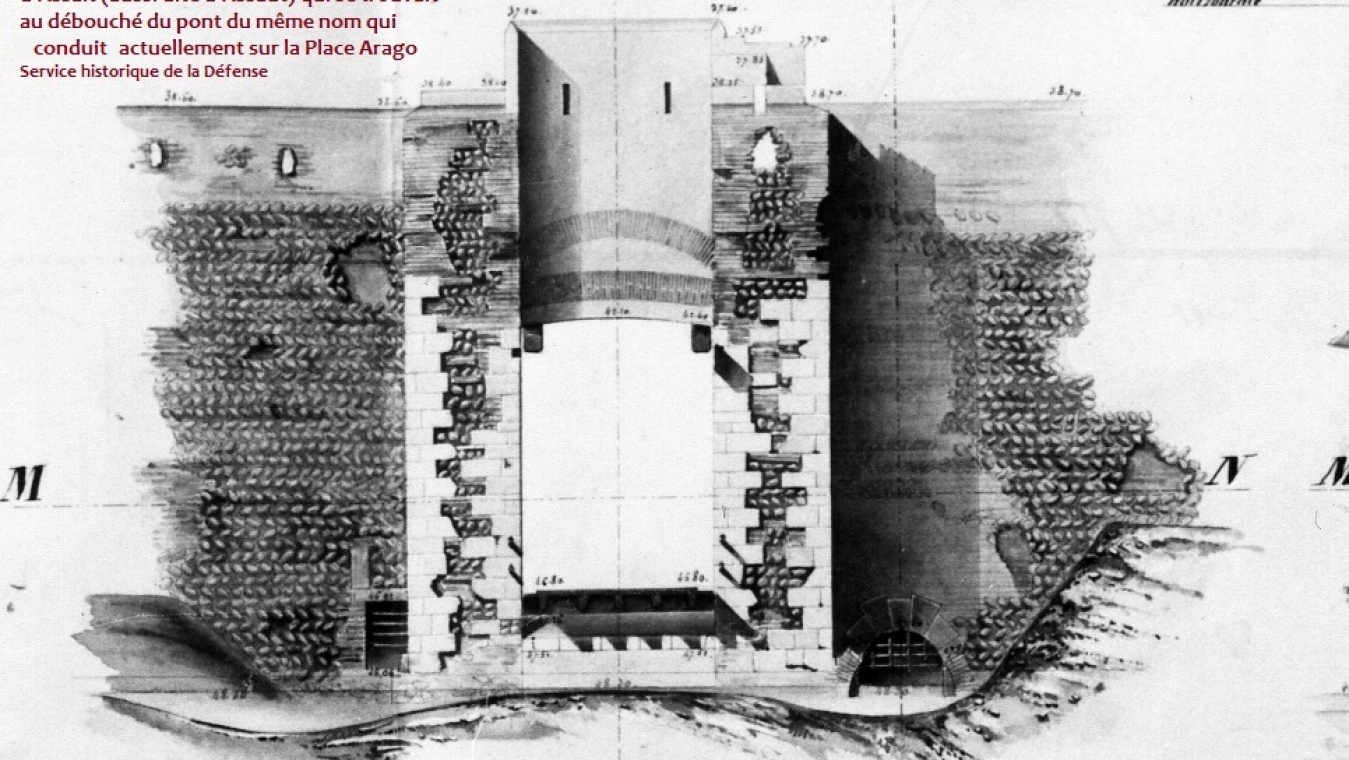 Relevé effectué par les militaires de la Porte d'Assalt