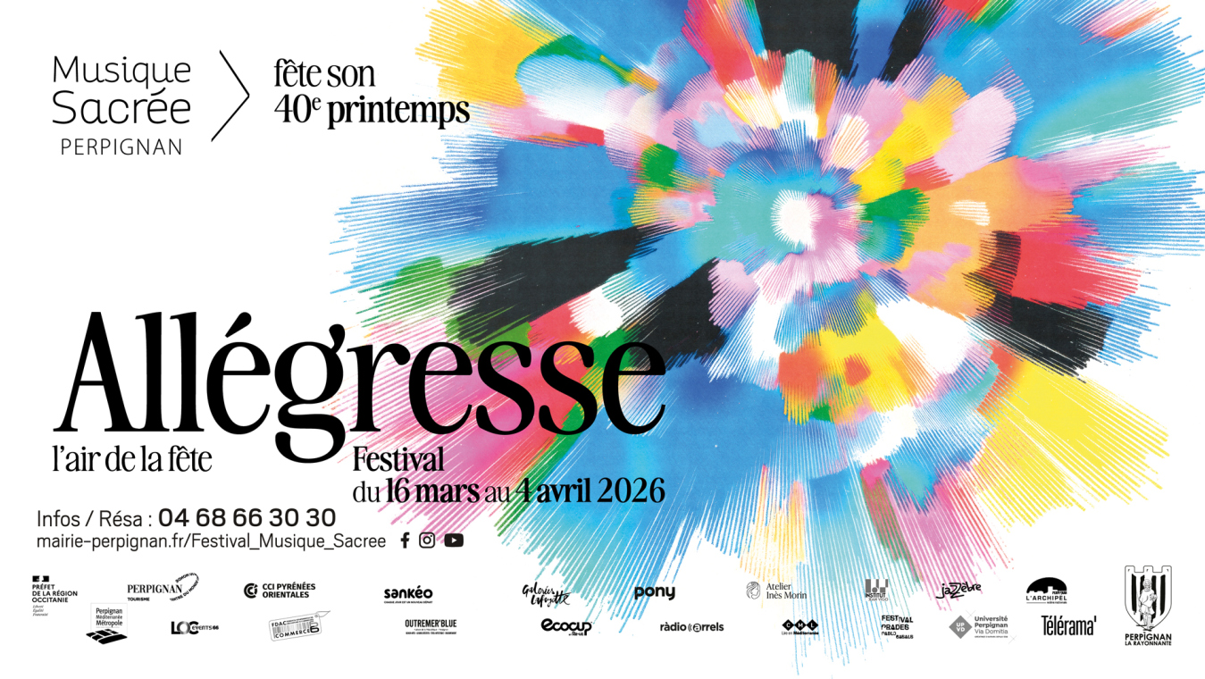 Allégresse · festival Musique Sacrée · du 16 mars au 4 avril 2026