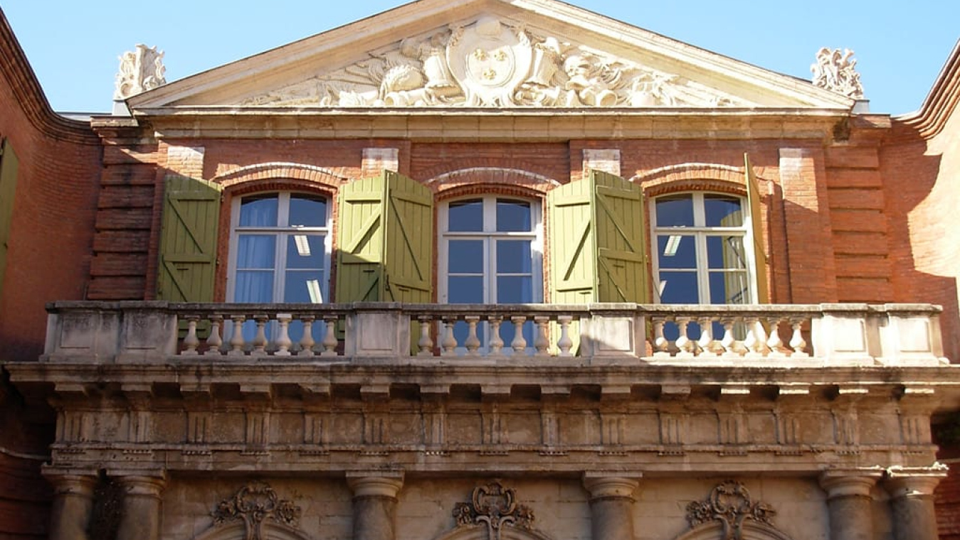 Façade restaurée de l’ancienne université