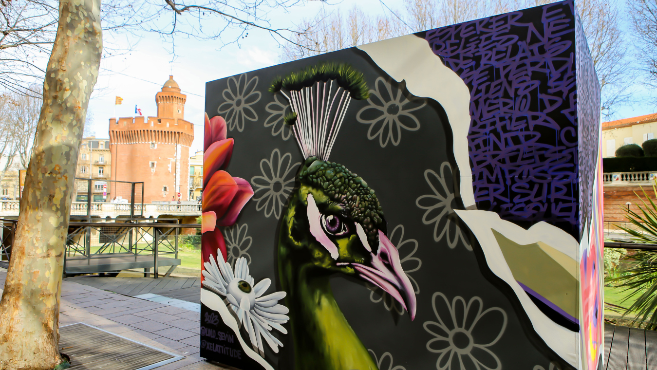 LOLO et XELA / Quai Vauban (côté Castillet)