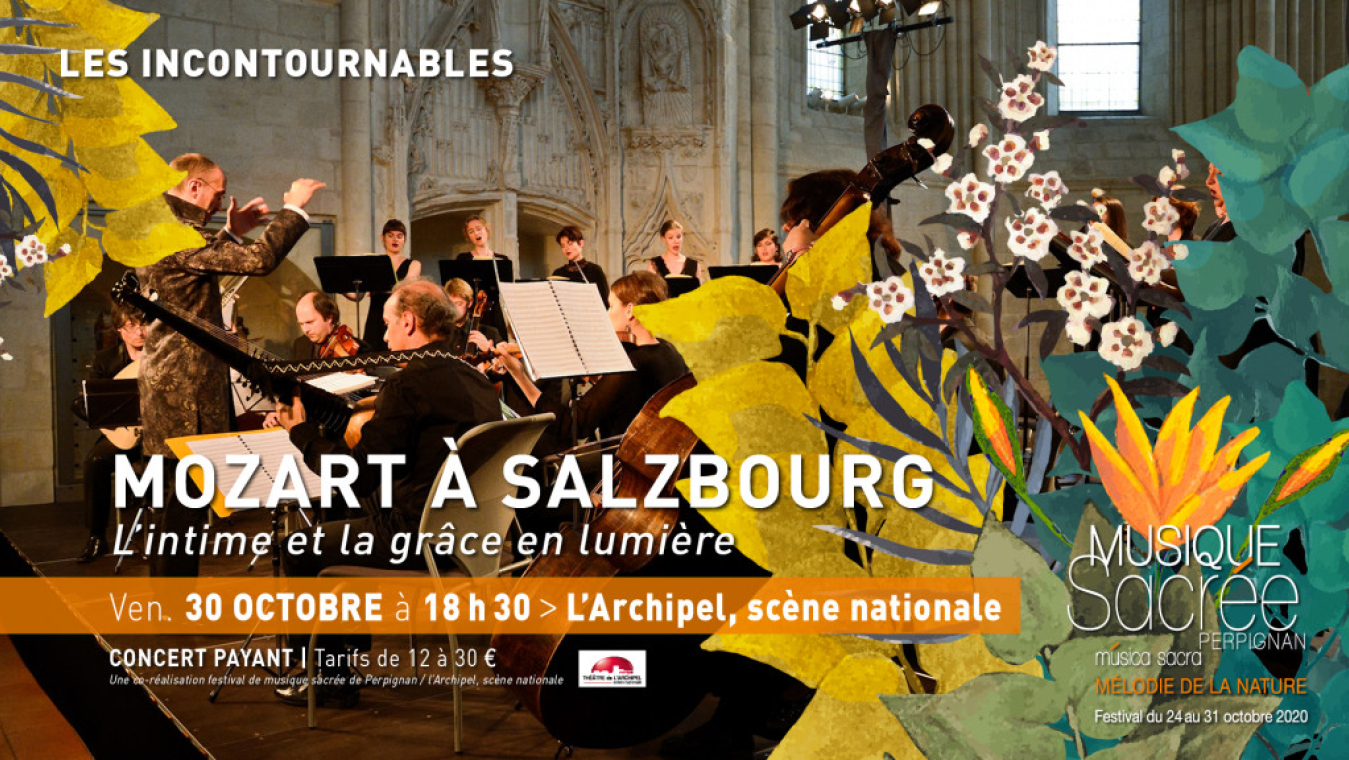 MOZART À SALZBOURG à 18h30 vendredi 30 octobre
