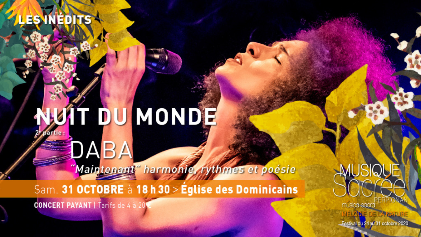NUIT DU MONDE - DABA à 18h30 samedi 31 octobre