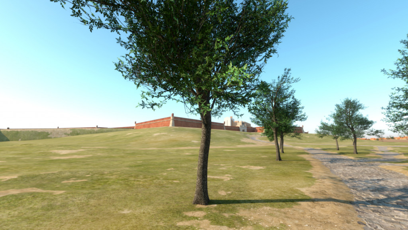 Reconstitution fin XVIe siècle (AGP)