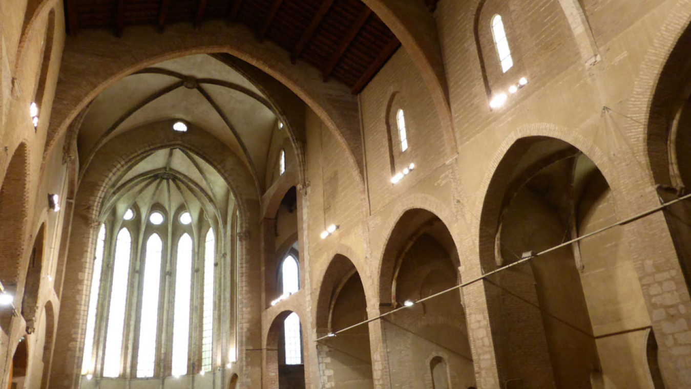 Charpente sur arcs diaphragmes