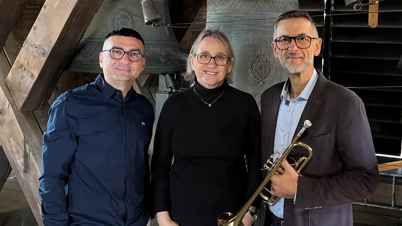 JEAN-MARIE ORIOL, trompette ELIZABETH VITU, LAURENT PIE, carillon