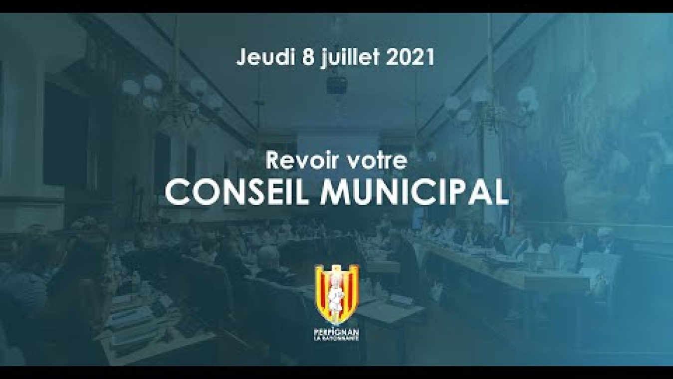 Image d'aperçu de la vidéo "Conseil municipal du 08 juillet 2021".