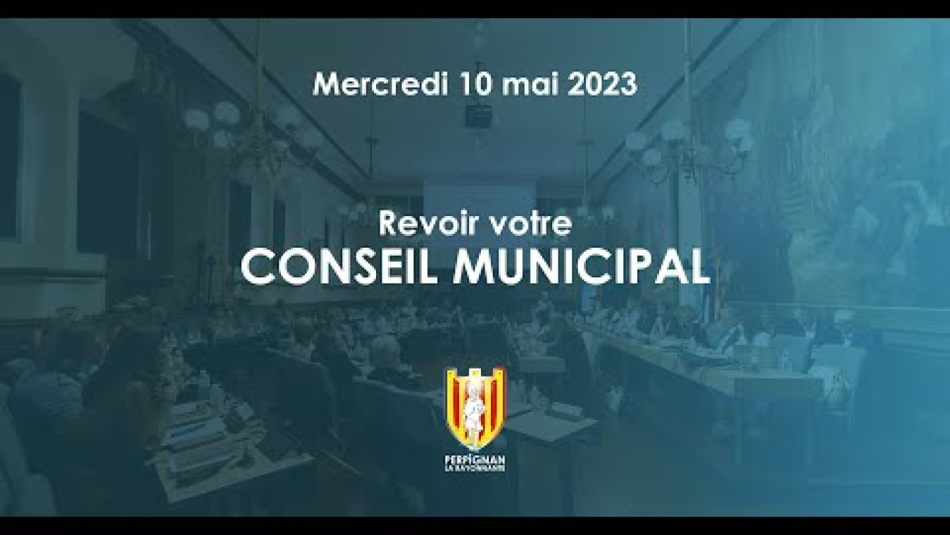 Image d'aperçu de la vidéo "Diffusion du conseil municipal du 10/05/2023".
