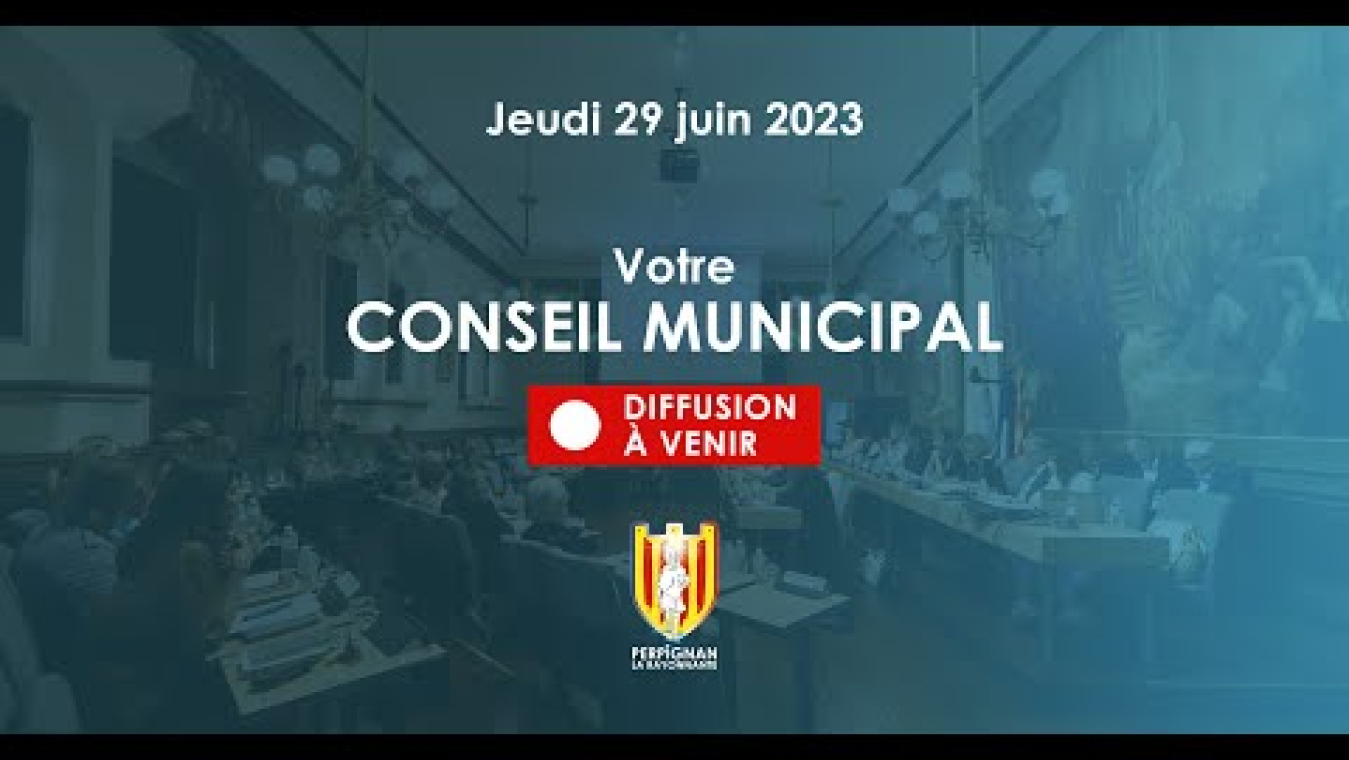 Image d'aperçu de la vidéo "Diffusion du conseil municipal du 29/06/2023".