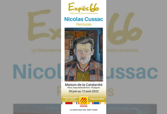 Photo N°1 : EXPOSITION NICOLAS CUSSAC