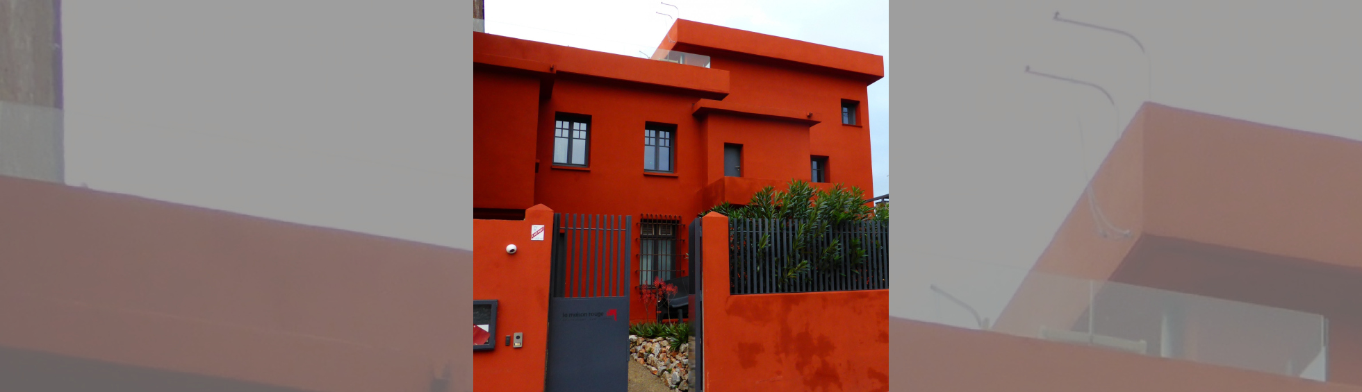 La Maison rouge, atelier du peintre Louis Bausil, de Raoul Castan, 1925, 41 rue Rabelais. 