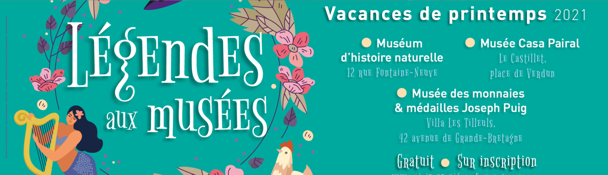 Légendes aux musées