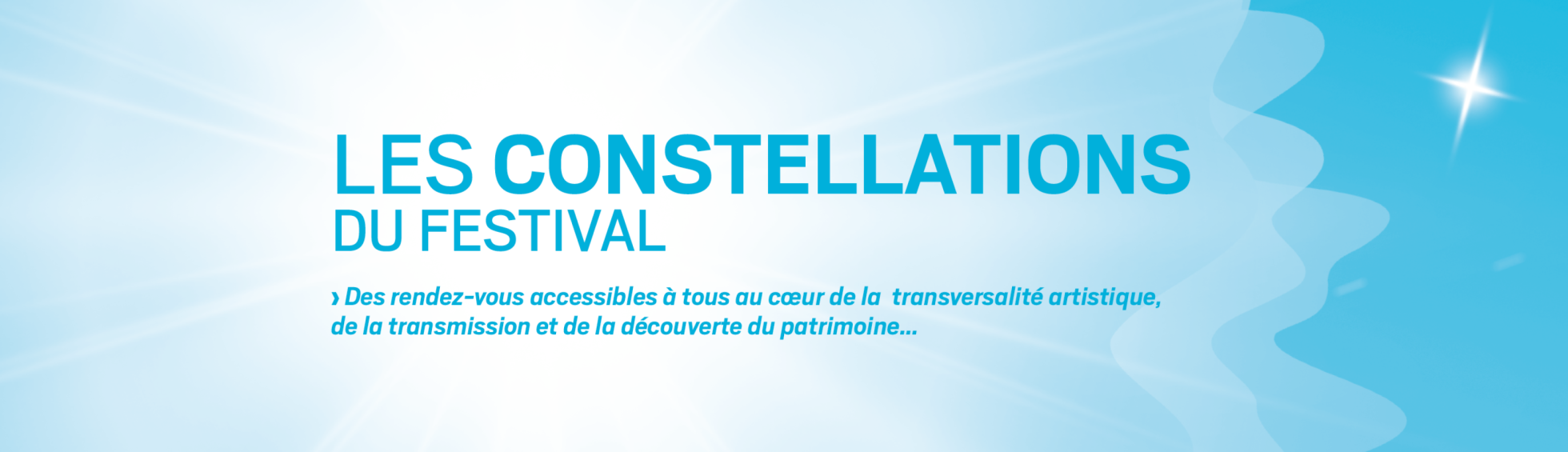 Festival 2023 / Les constellations