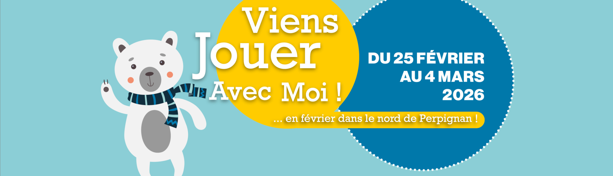 Vacances d'hiver : Viens jouer avec moi