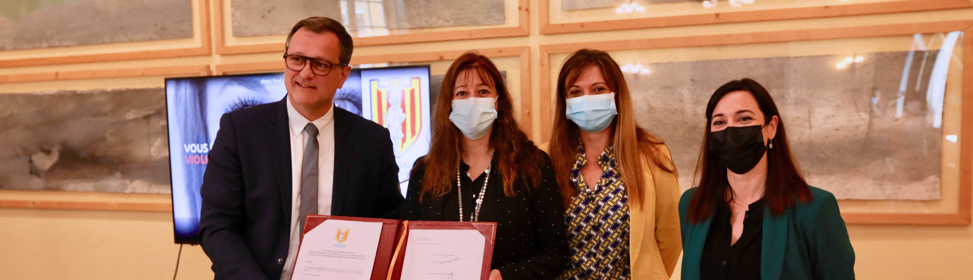 Signature de convention