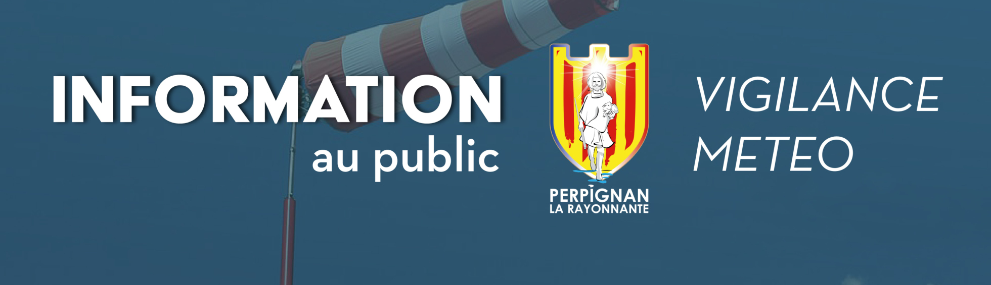 Vigilance Orange vents violents : la Mairie de Perpignan appelle à la prudence