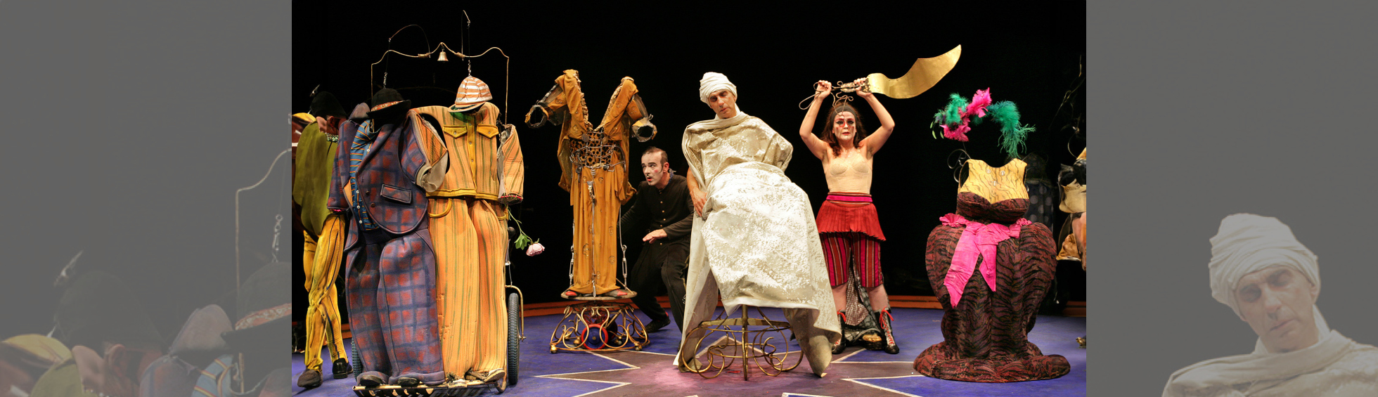 Photo N°1 : L'ARCHIPEL FAIT SON CIRQUE - LE MALADE IMAGINÉ