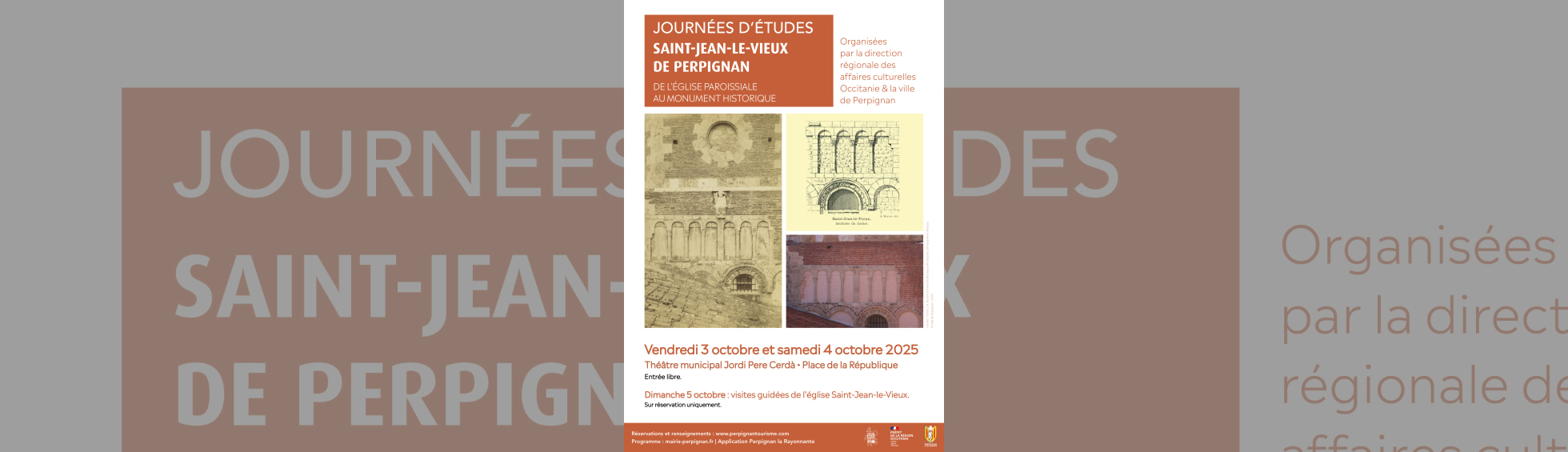 Affiche Journées d'Etudes 