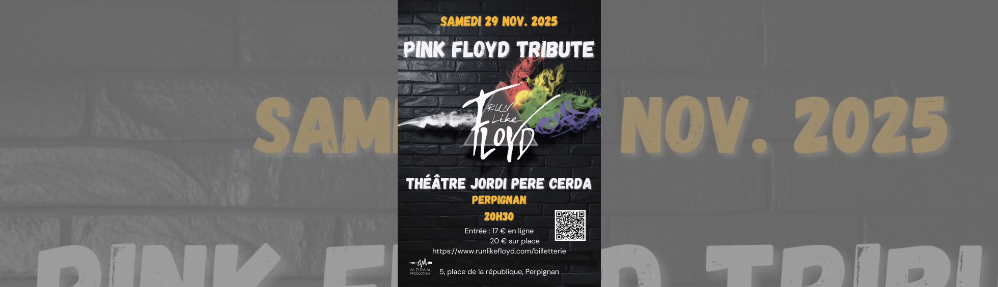 Affiche Run Like Floyd