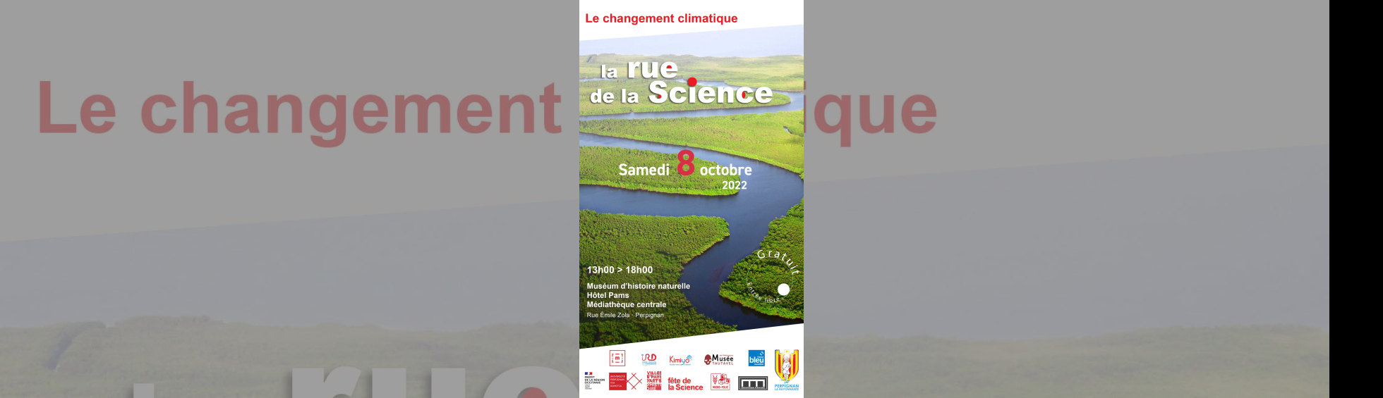 Affiche La Rue de la Science 2022