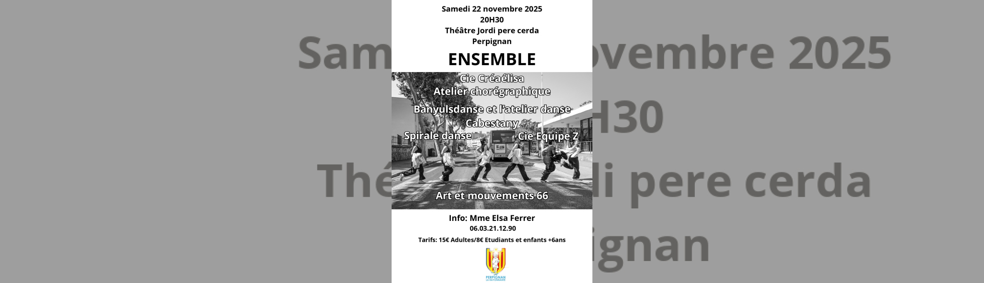 Affiche Ensemble - Entrée des Artistes66