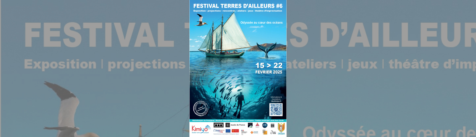 Festival Terres d'Ailleurs # 5 - visuel océan