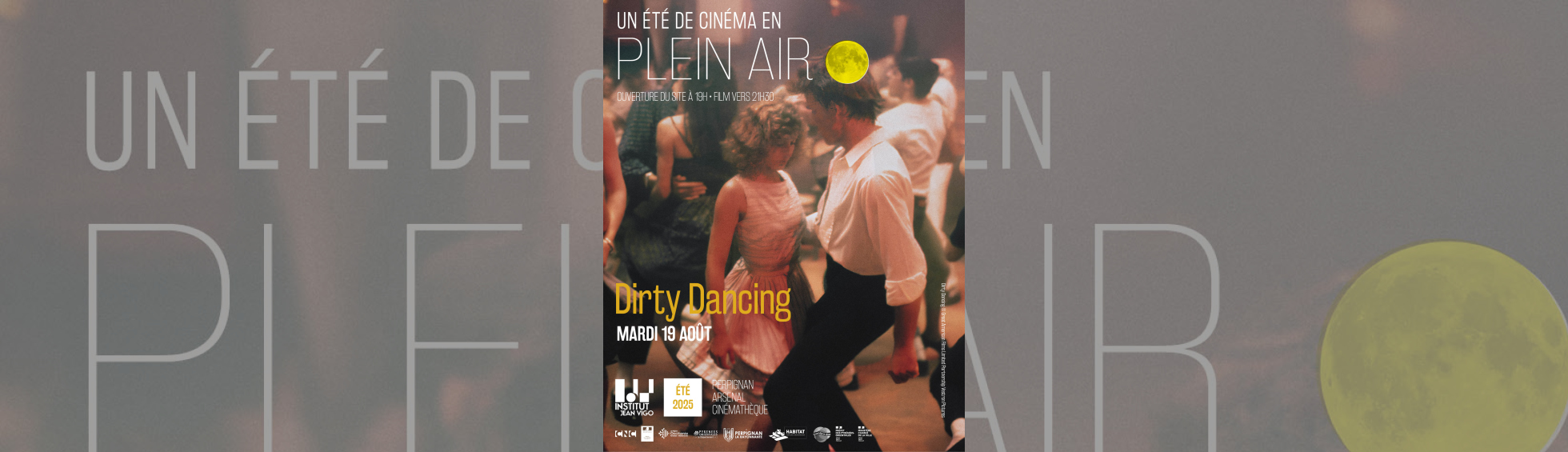 Affiche projection Dirty Dancing