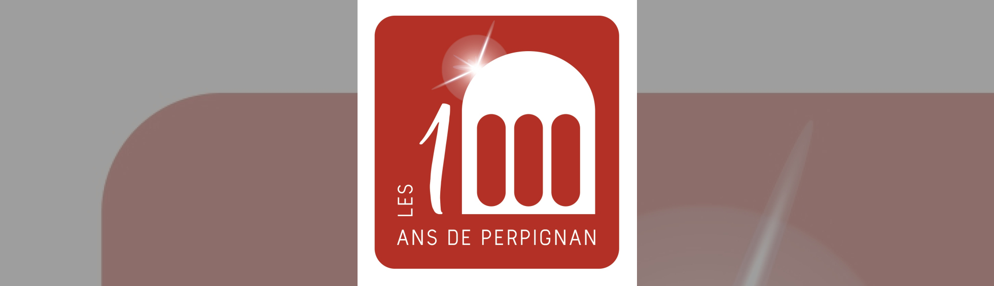 Logo 1000 ans Perpignan