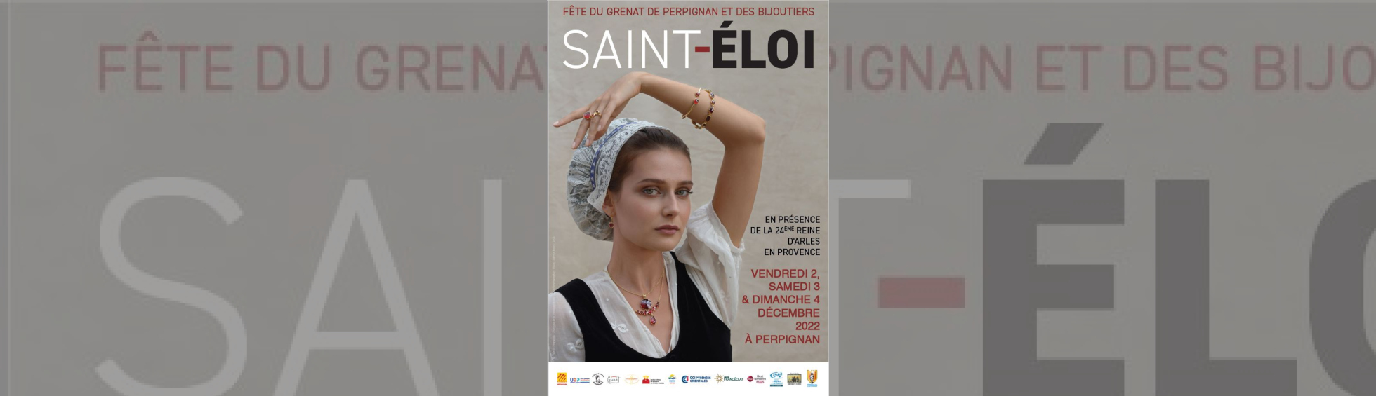affiche fête du grenat - saint Eloi