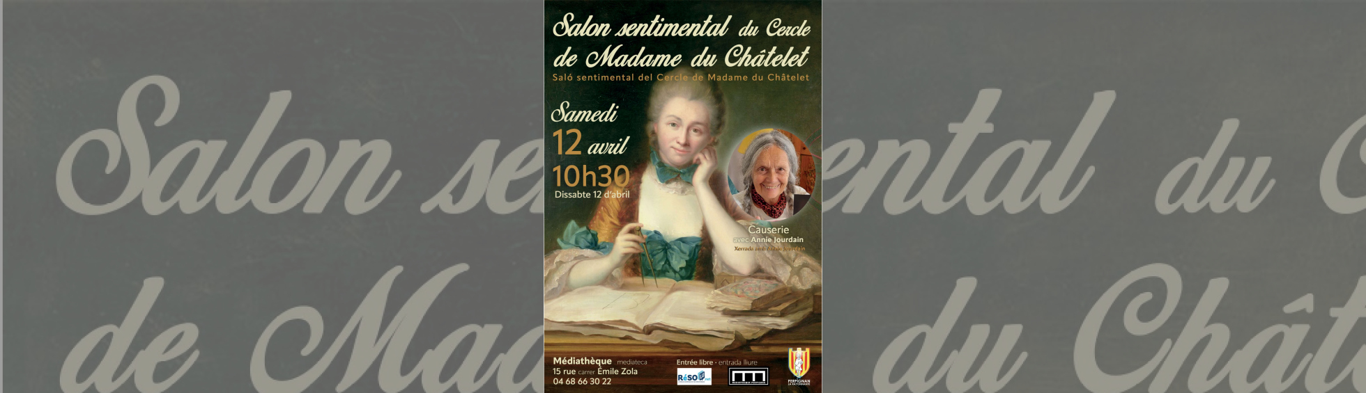 Affiche de la Causerie