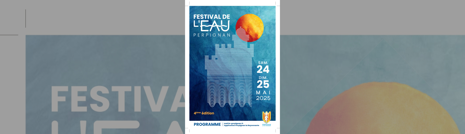 Flyer Festival de l'Eau 2025