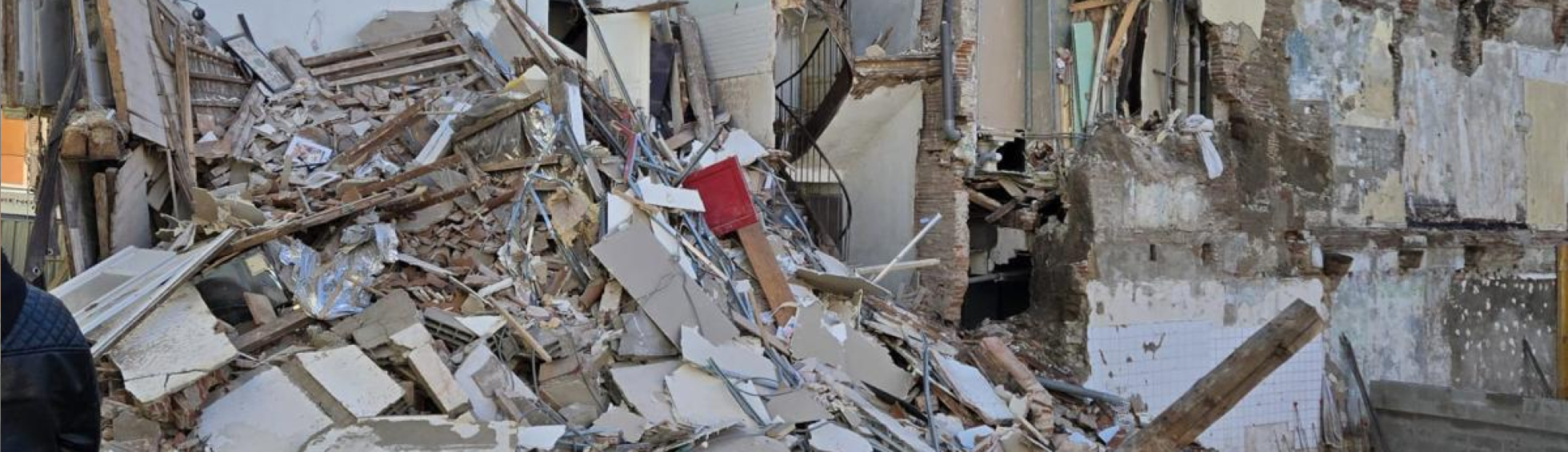 Immeuble effondré à Saint-Jacques