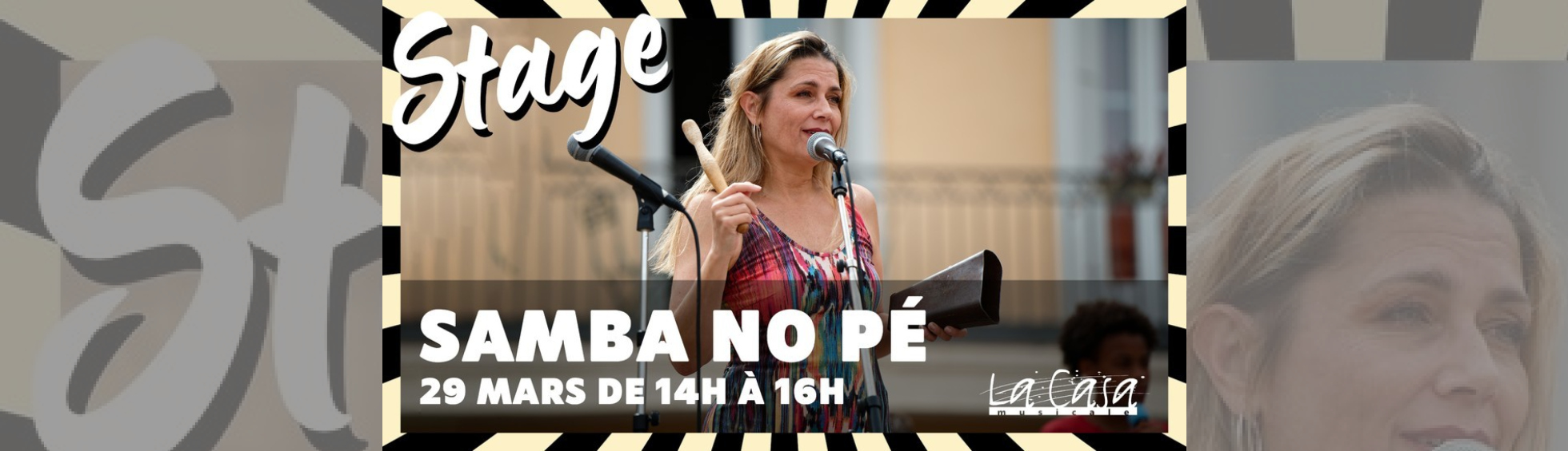 Photo N°1 : CASA SENZALA - STAGE SAMBA NO PÉ