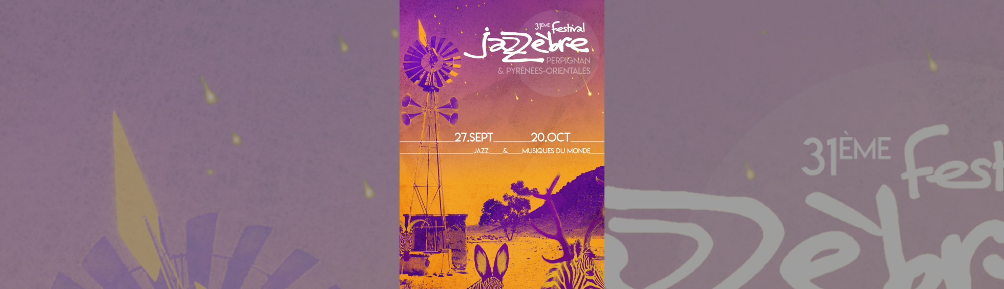 Affiche jazzèbre 2019