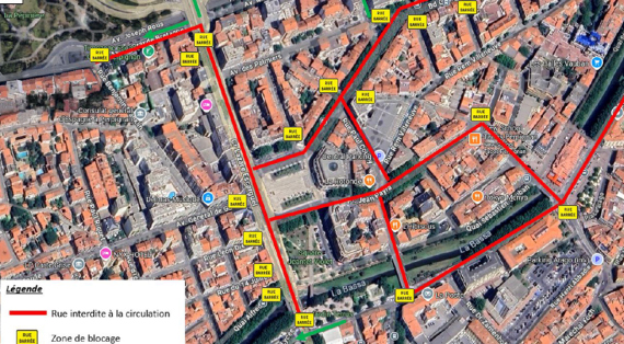 Grande Parade : secteur ESCARGUEL