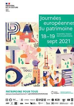 Journées européenne du patrimoine 2021