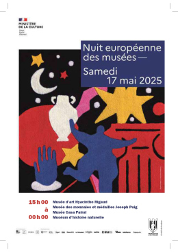 Affiche Nuit des Musées