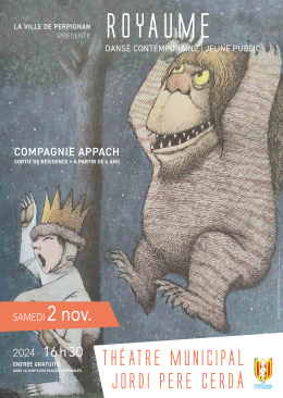 "Royaume" par la compagnie Appach - Affiche dessin Monstres
