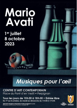 Exposition " Musiques pour l'oeil" de Mario Avati